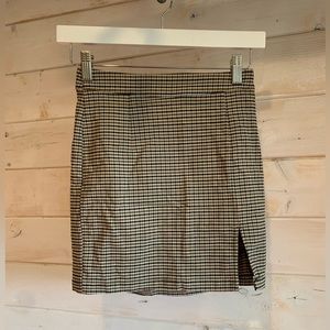 Garage | Plaid Mini Skirt